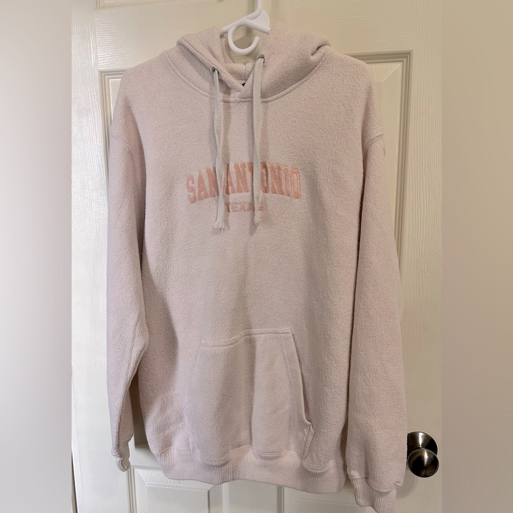 Women’s Large Pink San Antonio Texas Pink  Hoodie